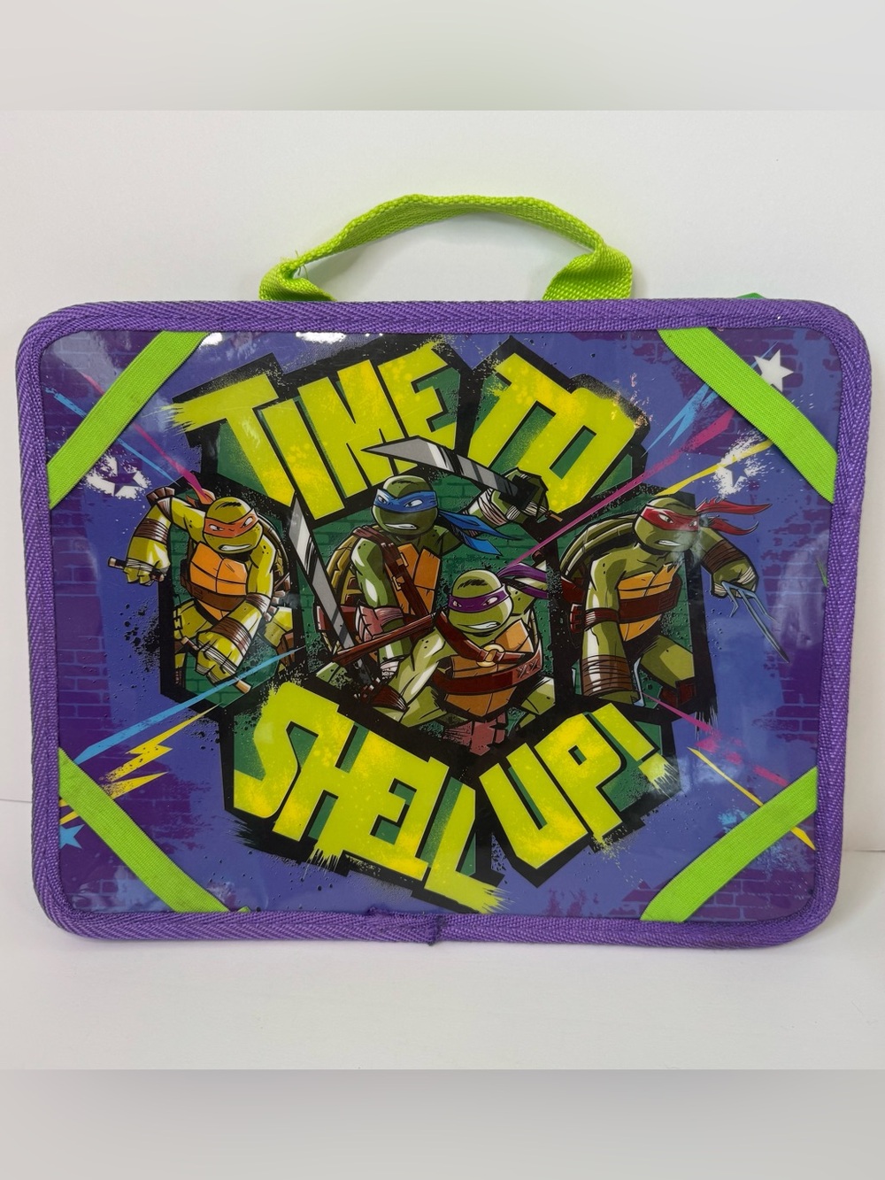 Teenage Mutant Ninja Turtles Kids Lap Desk Travel Art Tray